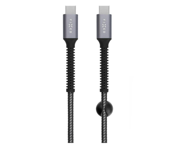 FIXED Armor Kabel USB-C/USB-C 1,2 m 240W szary - 1249109 - zdjęcie